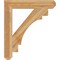 Ekena Millwork Merced Craftsman Rough Sawn Bracket, Western Red Cedar, 4"W x 26"D x 30"H BKT04X26X30MRC04RWR - alternate 2